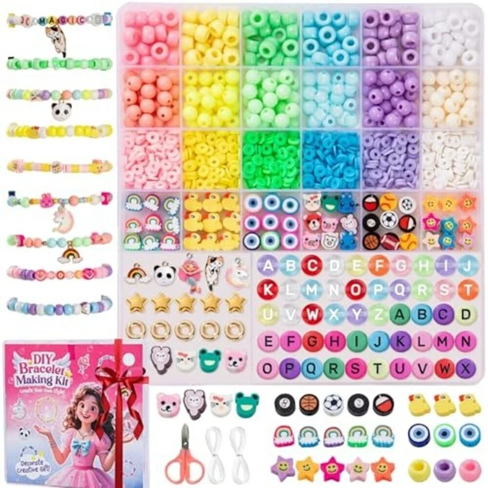 Bracelet Assembly Set, 1400+ Pcs